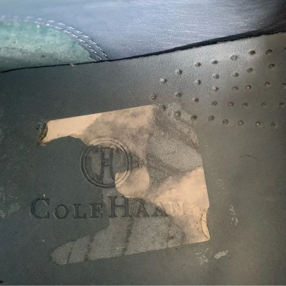 Cole Haan Meribel Black Leather Comfort Moccasin Loafers Orthopedic Chunky - Picture 5 of 6